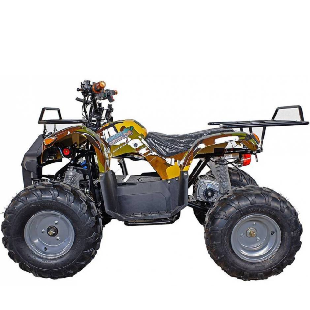 Электроквадроцикл GreenCamel Атакама T120 (48V 800W R8 Цепной привод) Армейский желтый 2 Электроквадроцикл GreenCamel Атакама T120 (48V 800W R8 Цепной привод) Армейский желтый 2