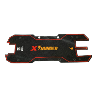 Наклейка-шкурка на деку для электросамоката WHITE SIBERIA XTHUNDER