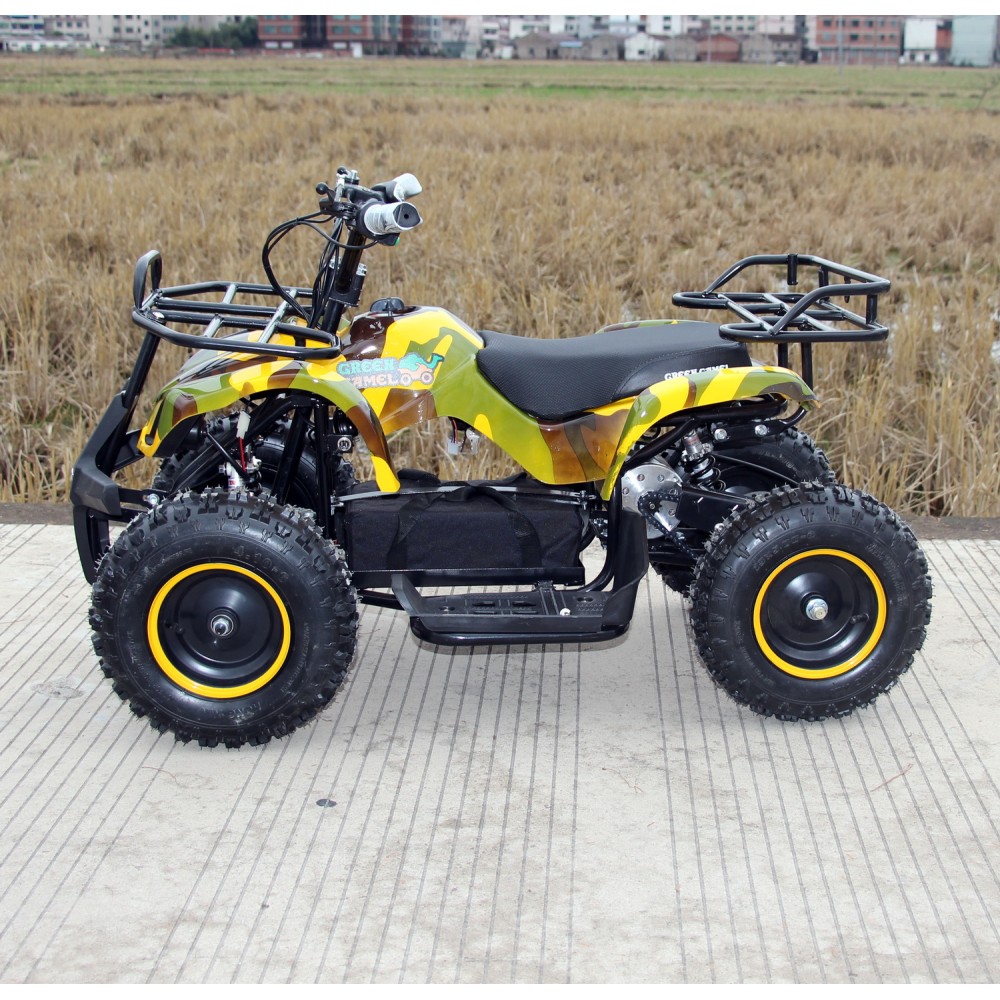 Электроквадроцикл GreenCamel Гоби K200 (36V 800W R6 Цепной привод) Армейский желтый 7 Электроквадроцикл GreenCamel Гоби K200 (36V 800W R6 Цепной привод) Армейский желтый 7