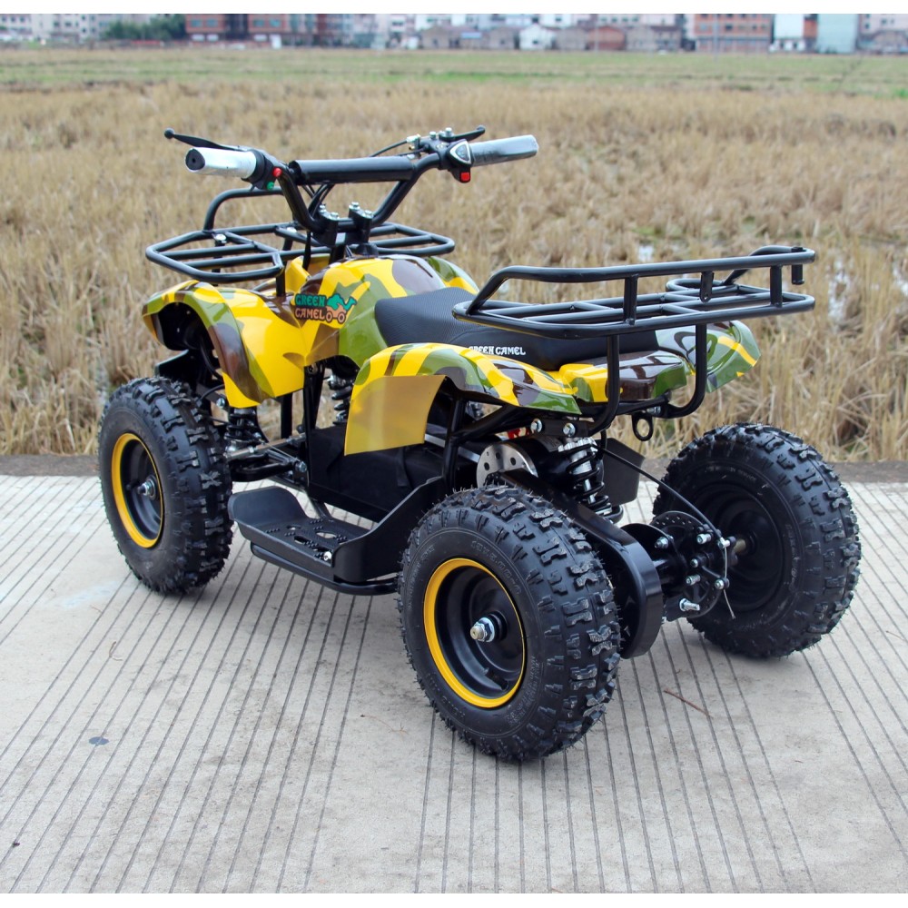Электроквадроцикл GreenCamel Гоби K200 (36V 800W R6 Цепной привод) Армейский желтый 6 Электроквадроцикл GreenCamel Гоби K200 (36V 800W R6 Цепной привод) Армейский желтый 6