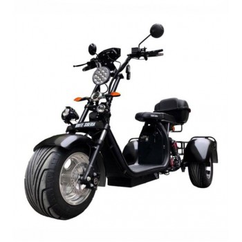 Электроскутер CityCoco трехколесный White Siberia PRO Trike