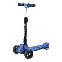 Детский электросамокат wolong Q1 plus синий космос