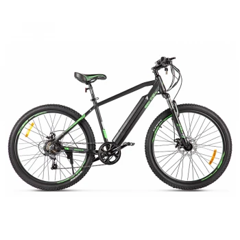 Электровелосипед Eltreco XT 600 Pro (черно-зеленый)