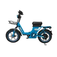 Электровелосипед Minako UNO 21ah синий